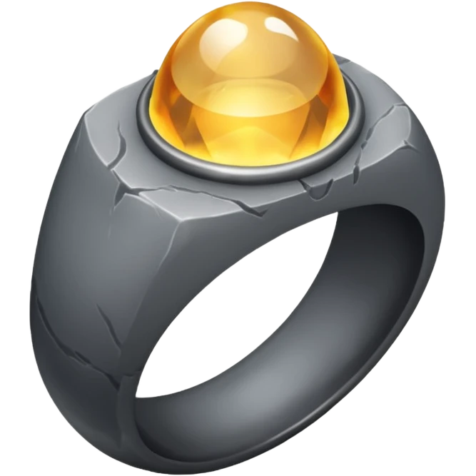 The Resurrection Stone is a smooth, translucent gray stone, typically worn as a ring. It has the power to summon the spirits of the dead, allowing the holder to communicate with them. emoji
