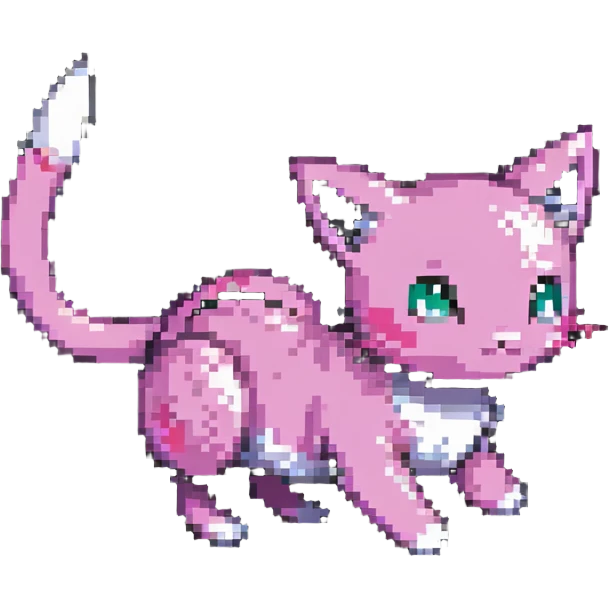 Mew Pokemon floating emoji