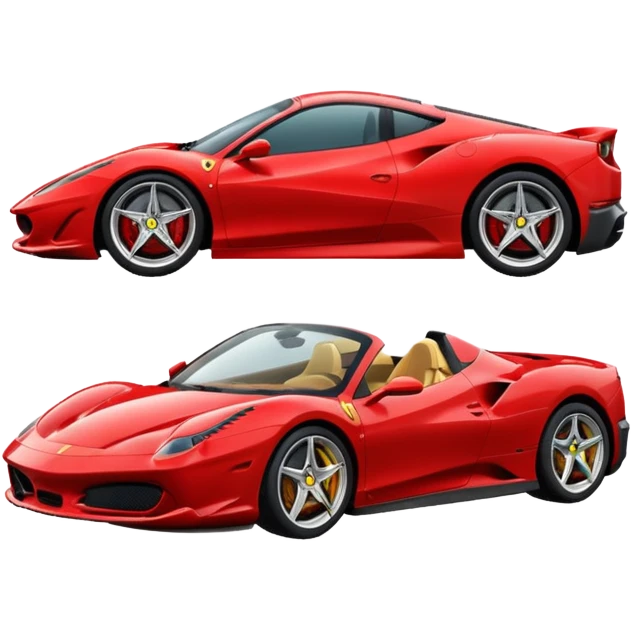 make a emoji of ferrari emoji