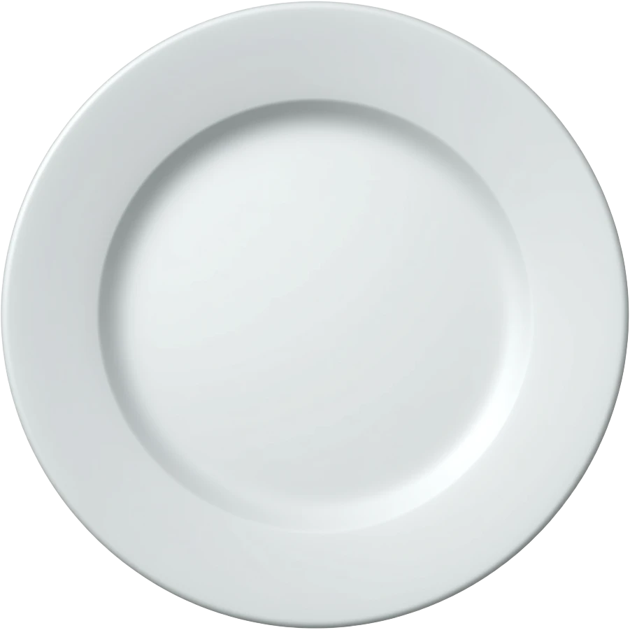 isometric plate emoji