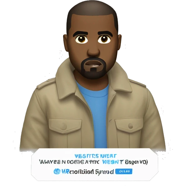 kanye west united nations  emoji