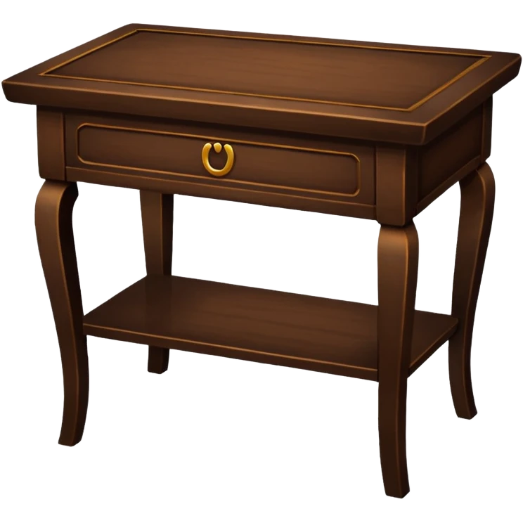 Living room table emoji