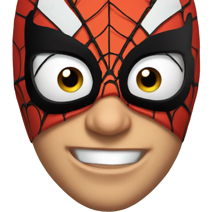 Spider man emoji