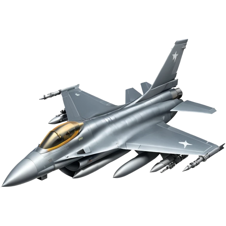 Un avion de combate emoji