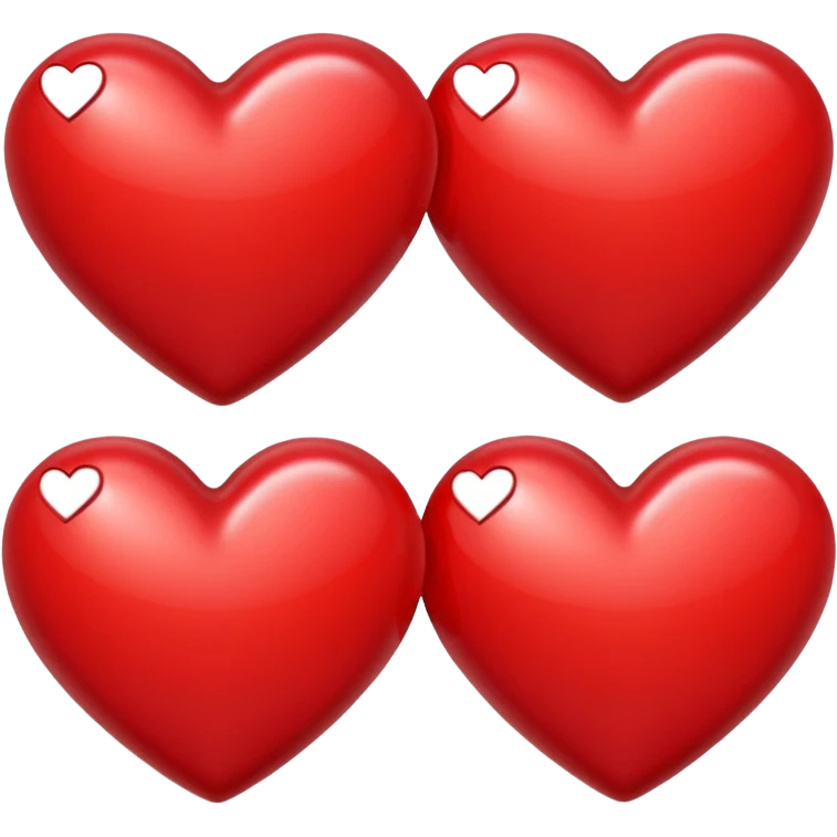 three hearts emoji