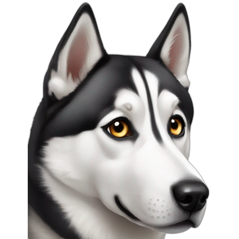 Siberian husky Heterochromia emoji