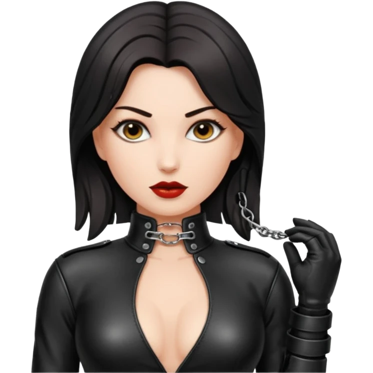 kinky bdsm dominant wife emoji