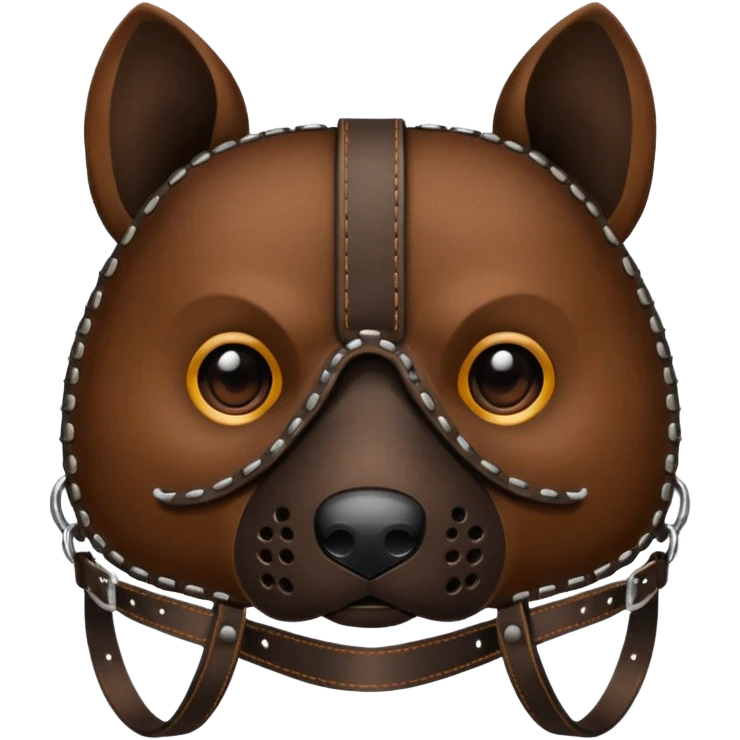 Leather Muzzle emoji
