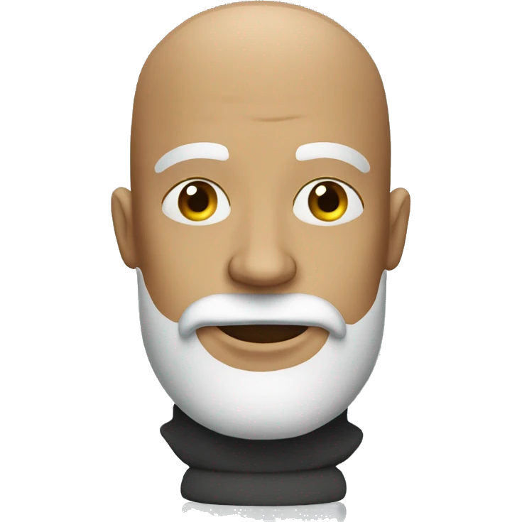 bald man with beard and cigar emoji