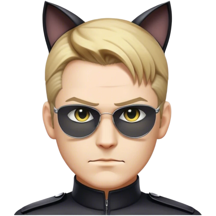 albert wesker cat ears emoji