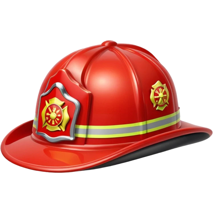 firefighter's hat emoji
