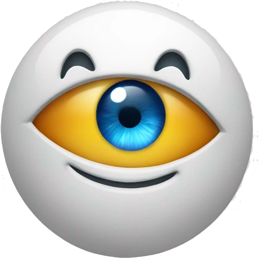 earth with a smile eye with medicine emoji