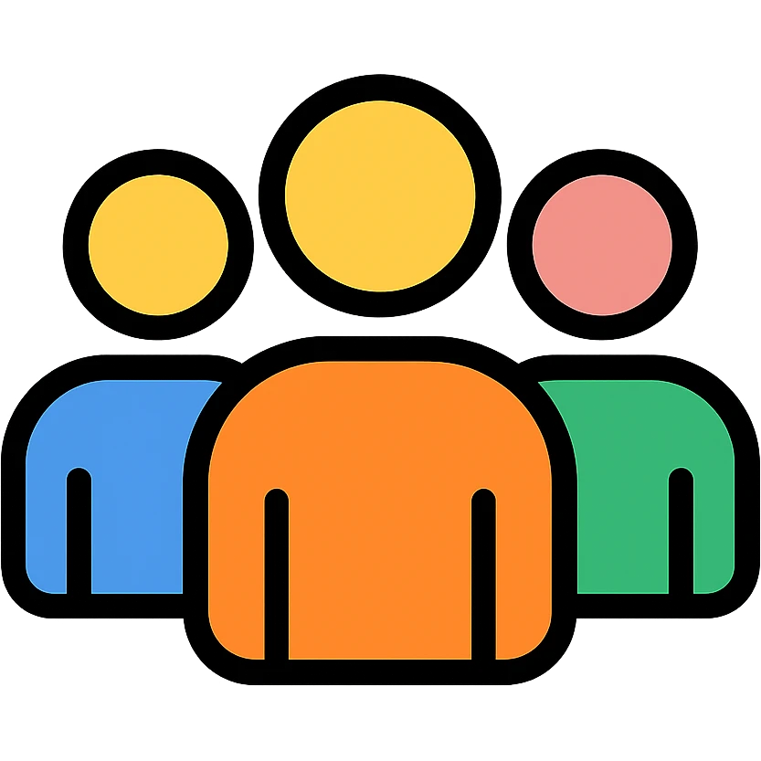 minimal group of people emoji