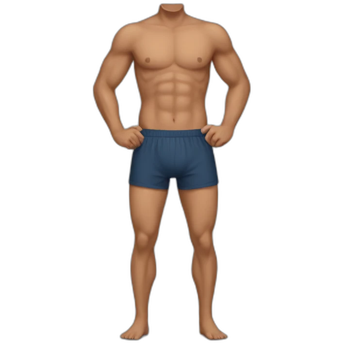 man's boxers emoji