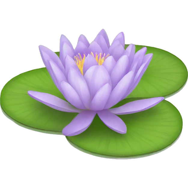 Water lily emoji