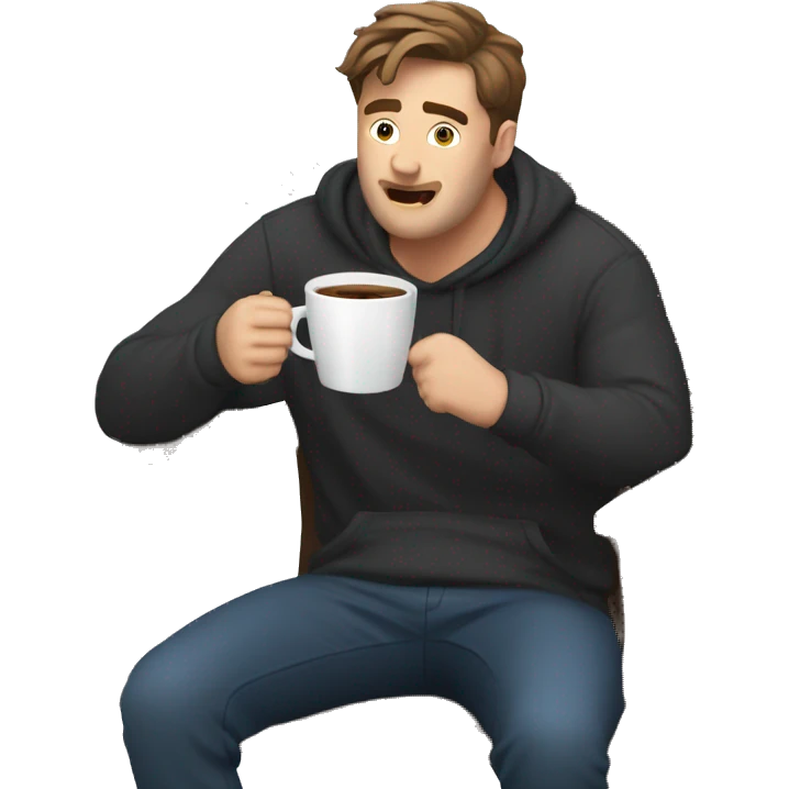 Mr beast drinking coffee emoji