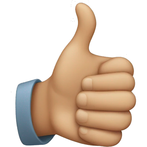 Hand who do the JUL symbol emoji
