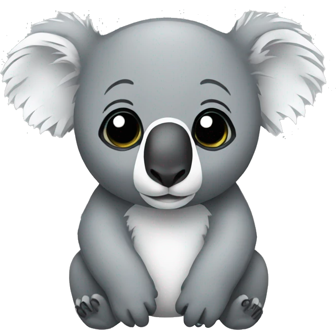 koala simple emoji