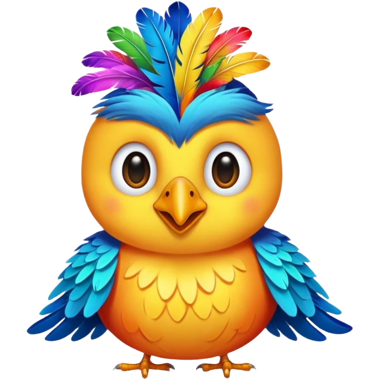 happy bird emoji