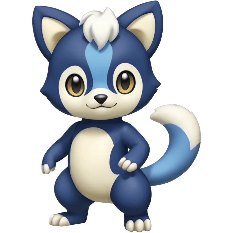 Clawitzer-Meowstic-Oshawott-Liepard-fusion (full body) emoji