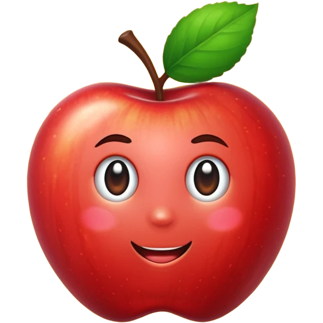 Crea una manzana emoji
