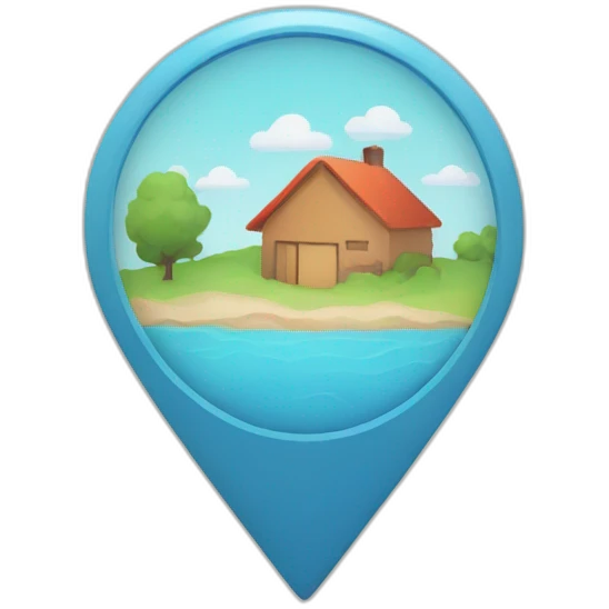 location pin emoji