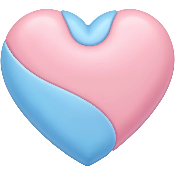 Heart pastel emoji