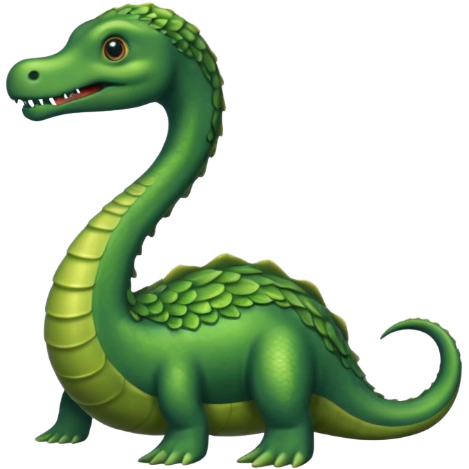 Loch Ness monster emoji