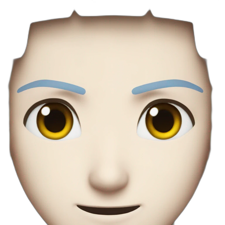 Naruto with blue eyes emoji