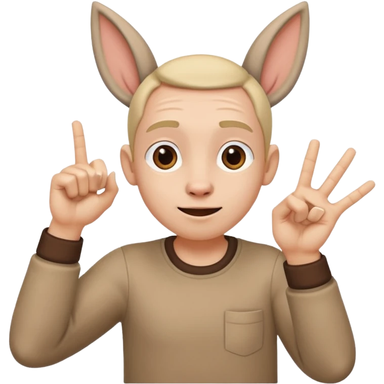 🤤🤟👂👂 emoji