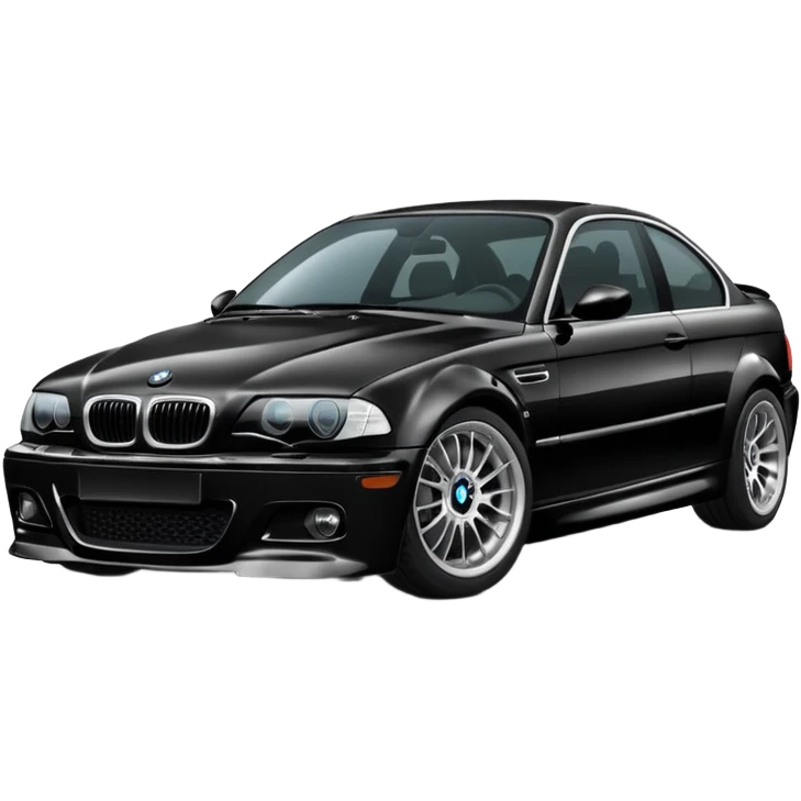 Bmw e46 black emoji