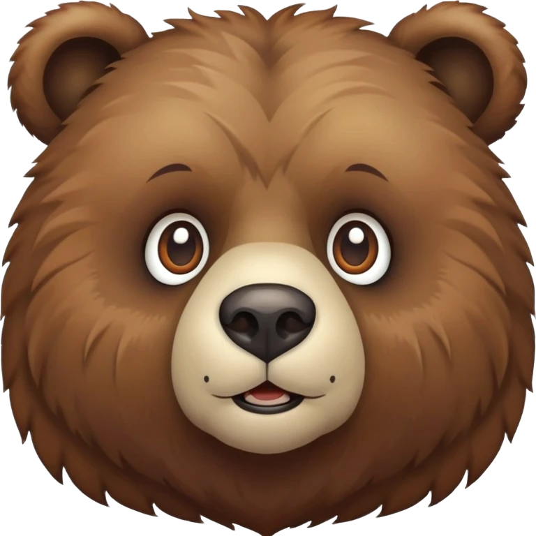 bear face emoji