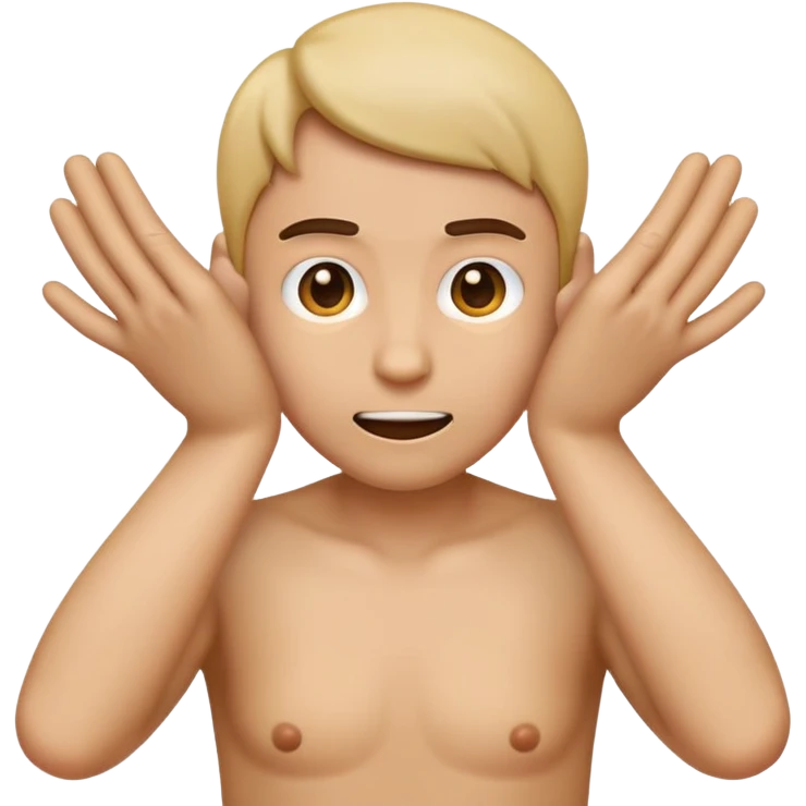 emoji using hands to strangle self emoji