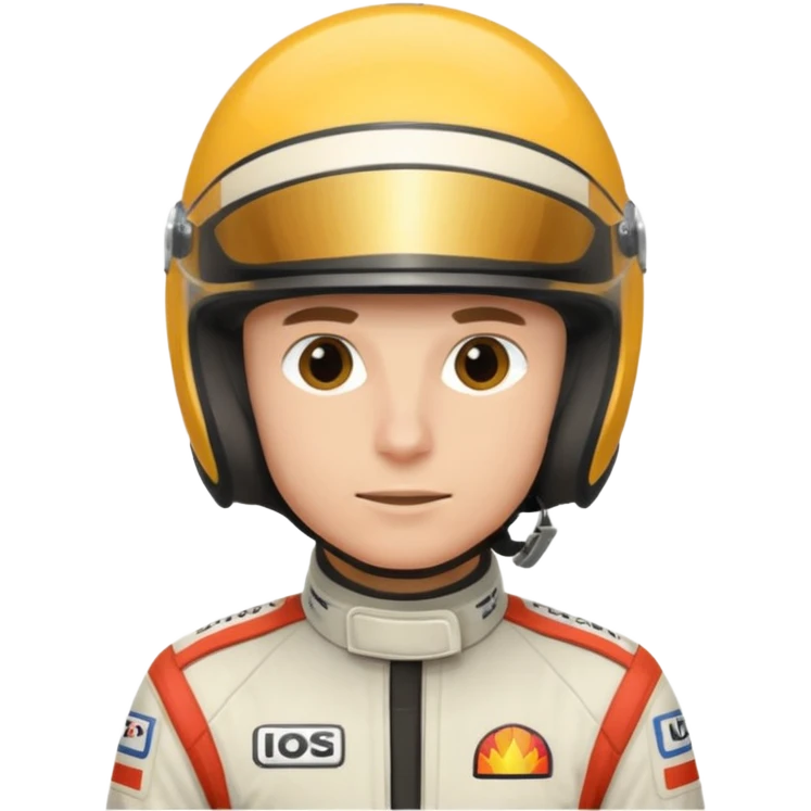 car racing driver
 emoji