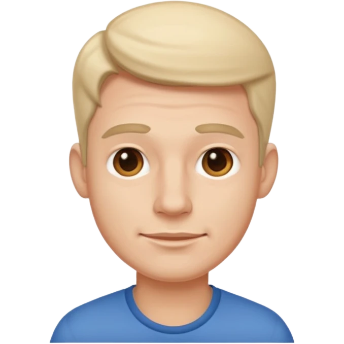 caricature male emoji