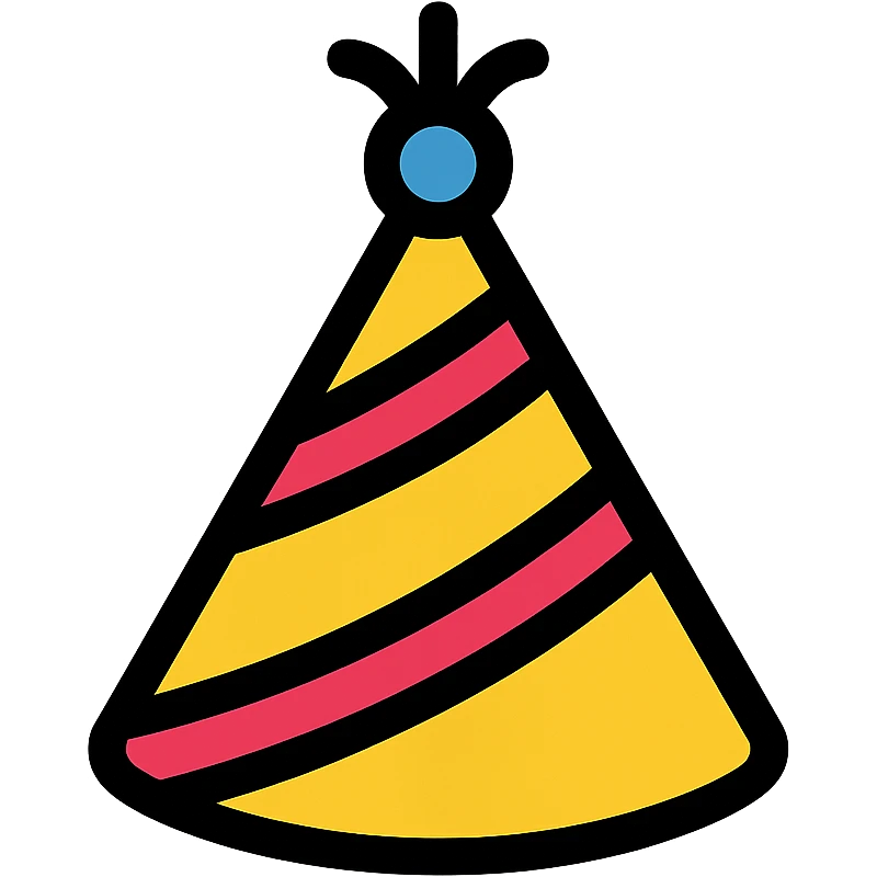 party hat emoji