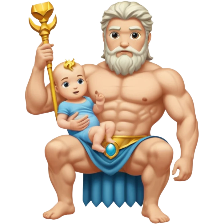 zeus thigh and baby in it emoji