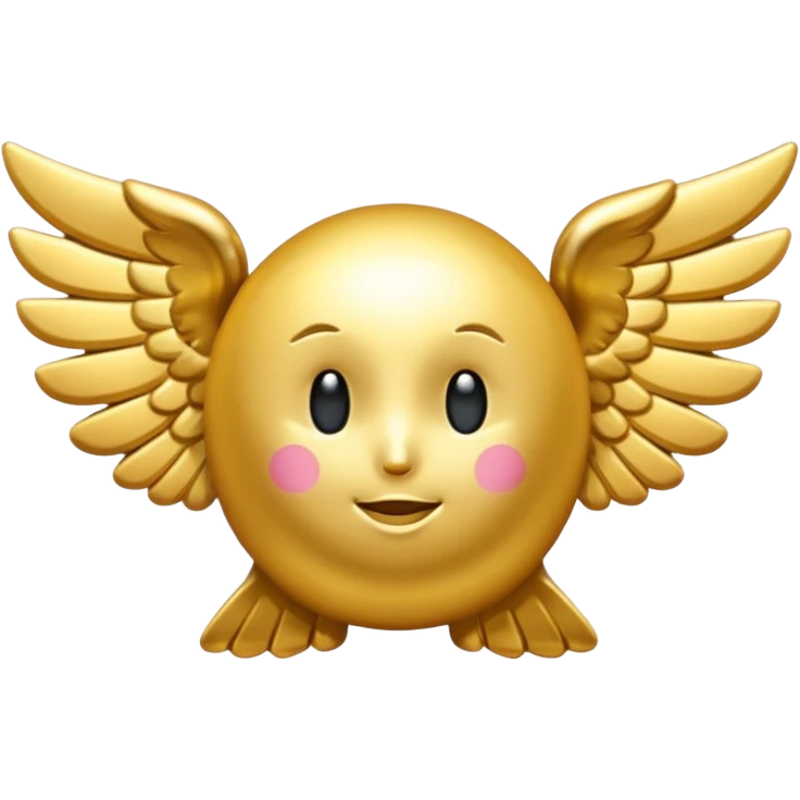 BTC with little wings emoji