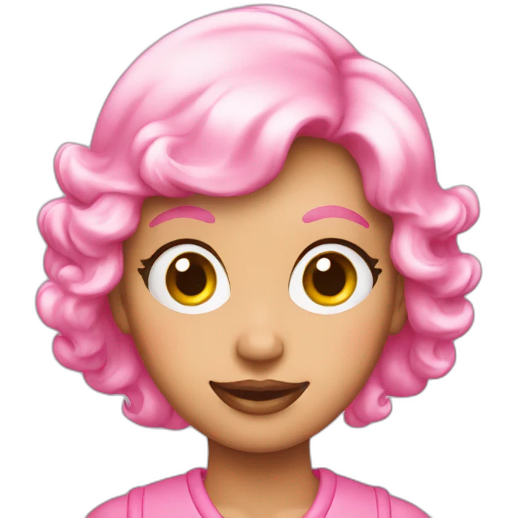 pink lady emoji
