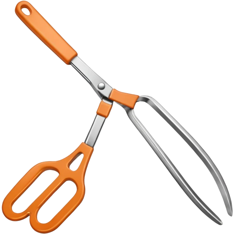 cooking tongs in focus emoji