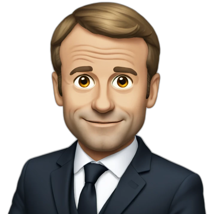 Emmanuel Macron emoji