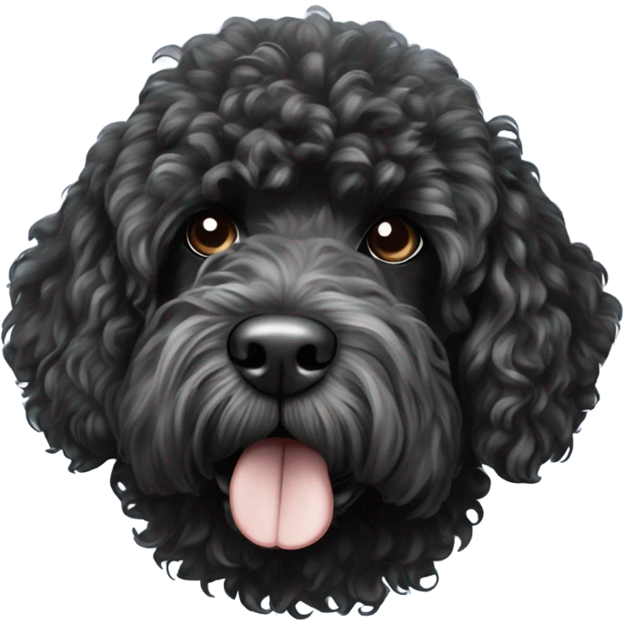 Portuguese water dog  emoji