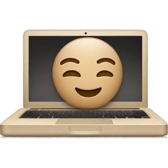 beige macbook emoji