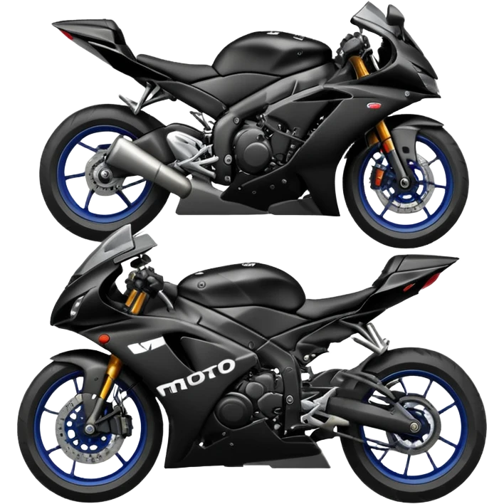 Moto Yamaha r6 emoji