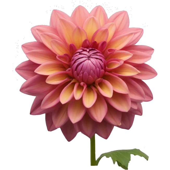 dahlia flower emoji