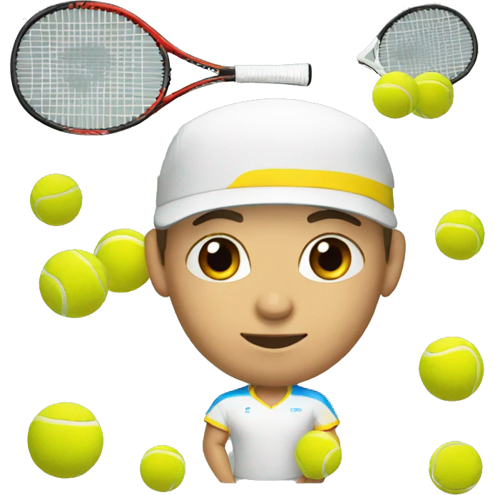 Ukrainian tennis player  emoji