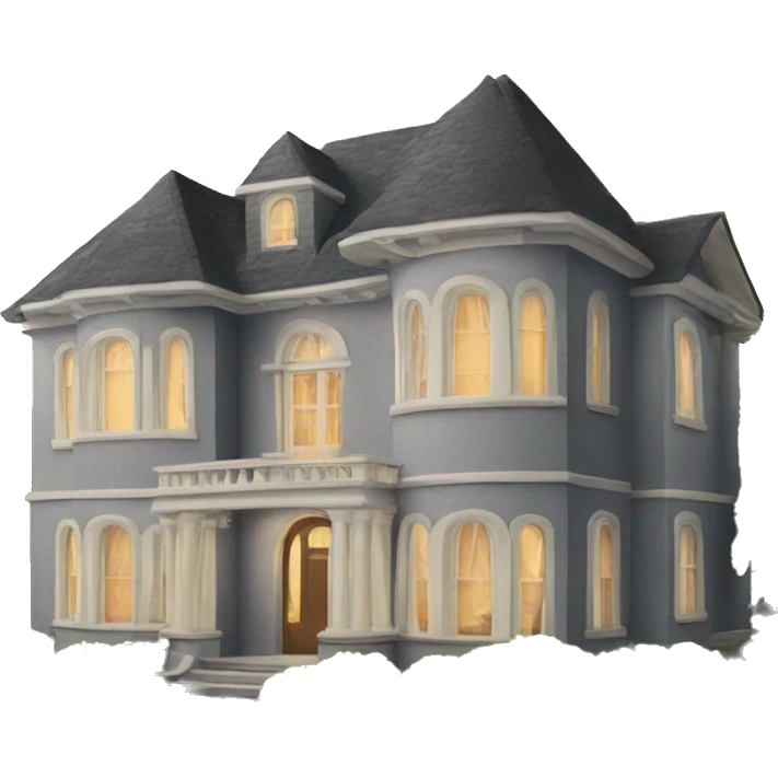 Dream house emoji