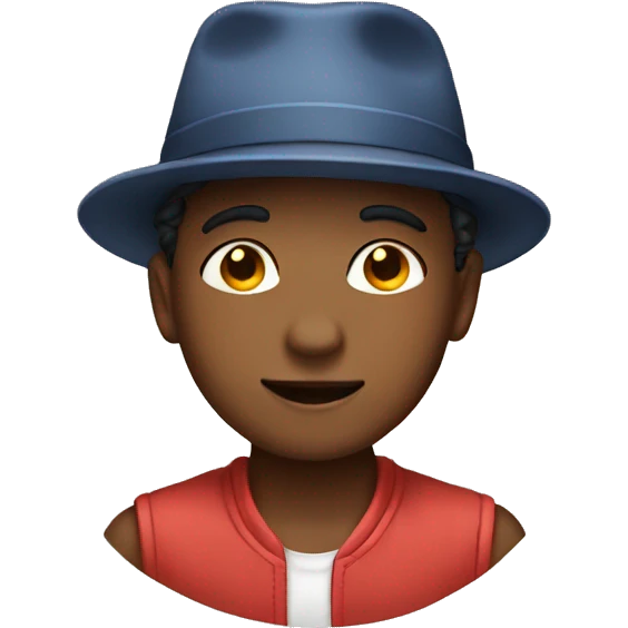 Boy with a hat  emoji