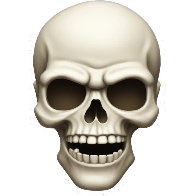 skull emoji with lvl 1000 troll face  emoji
