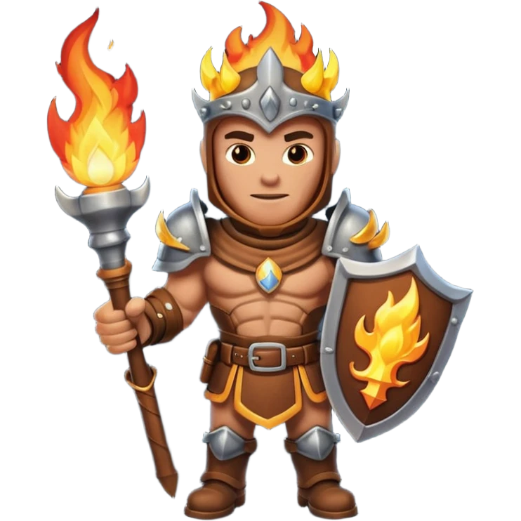 Castle Torch Guard emoji